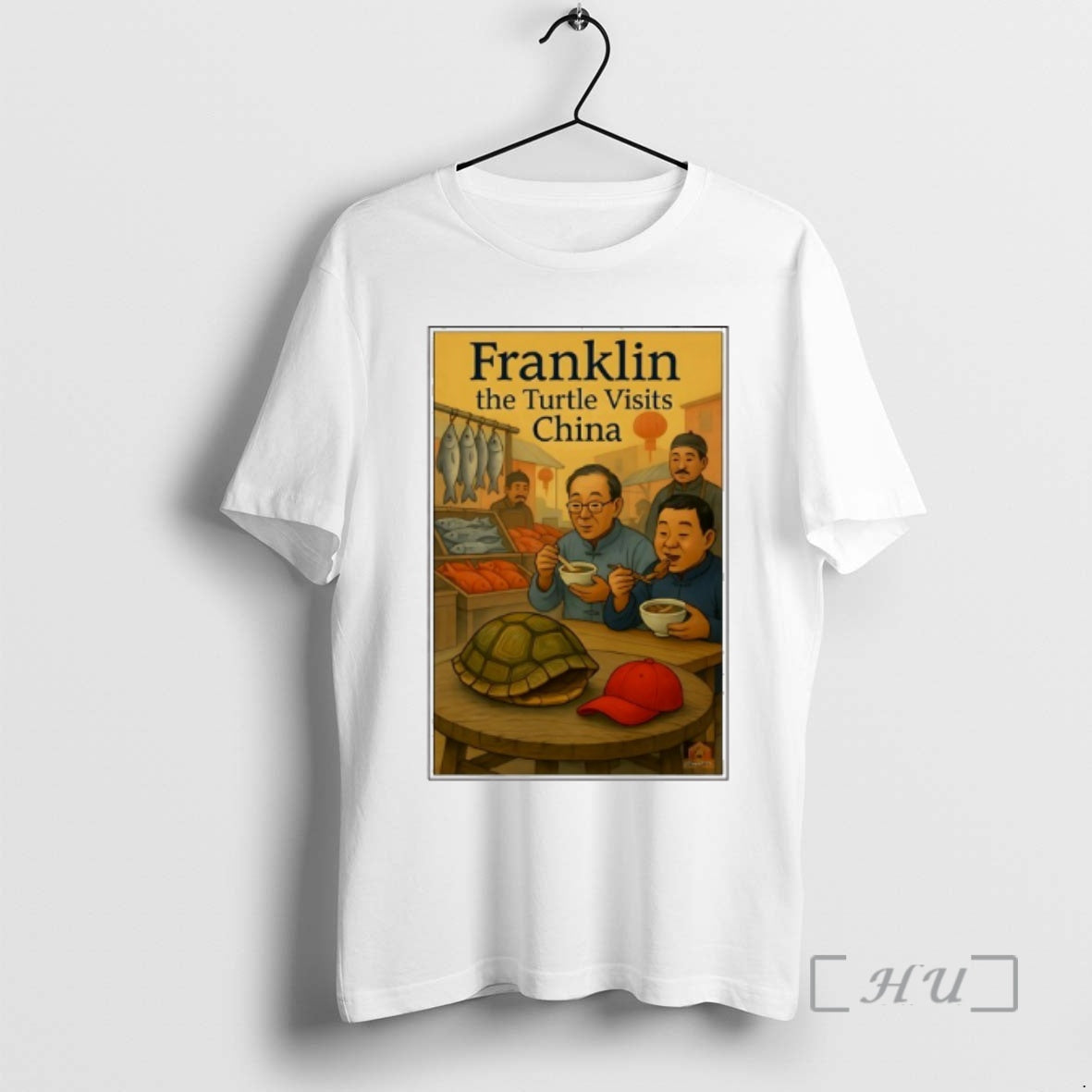 Officials Franklin The Turtle Visits China