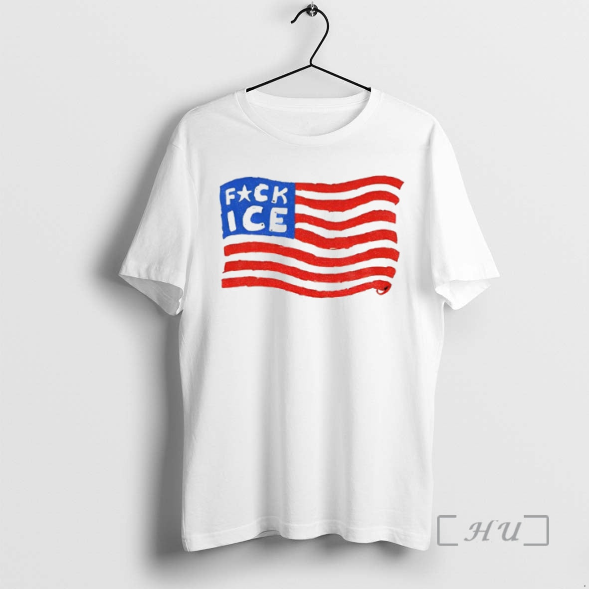 Officials Fuck Ice American Flag