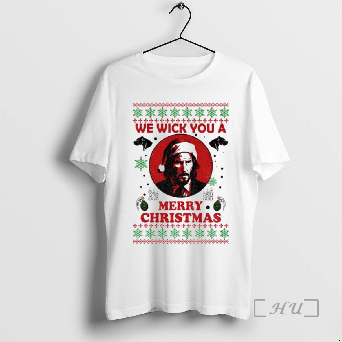 Officials Funny John Wick We Wick You A Merry Christmas