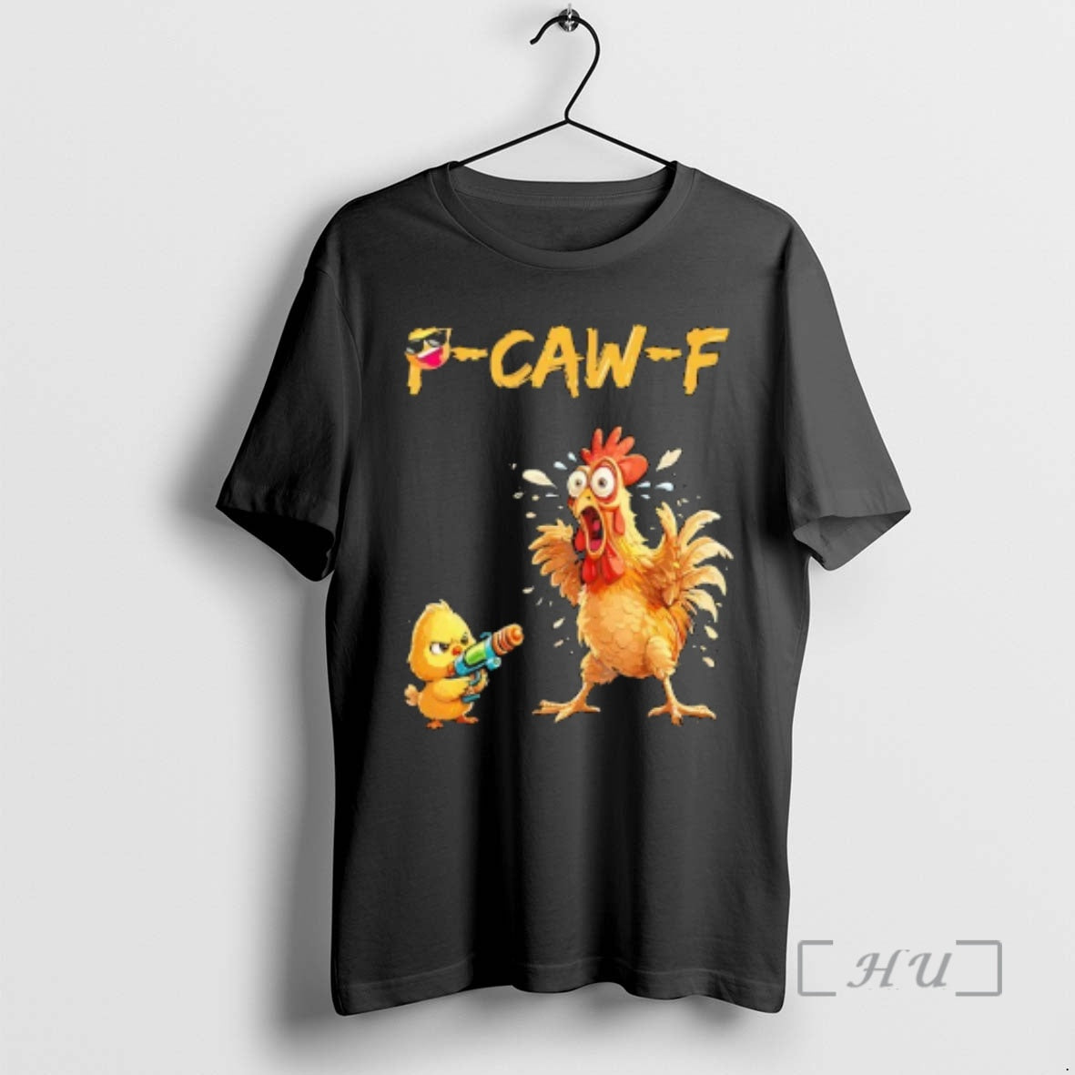 Officials Funny Rooster Caw F Chicken