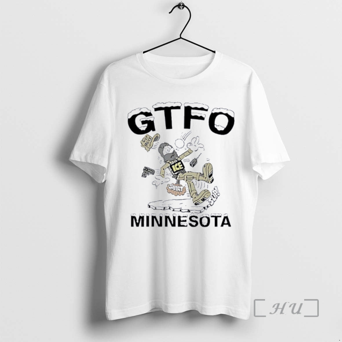 Officials Gtfo Minnesota Not Police Ice Caricature