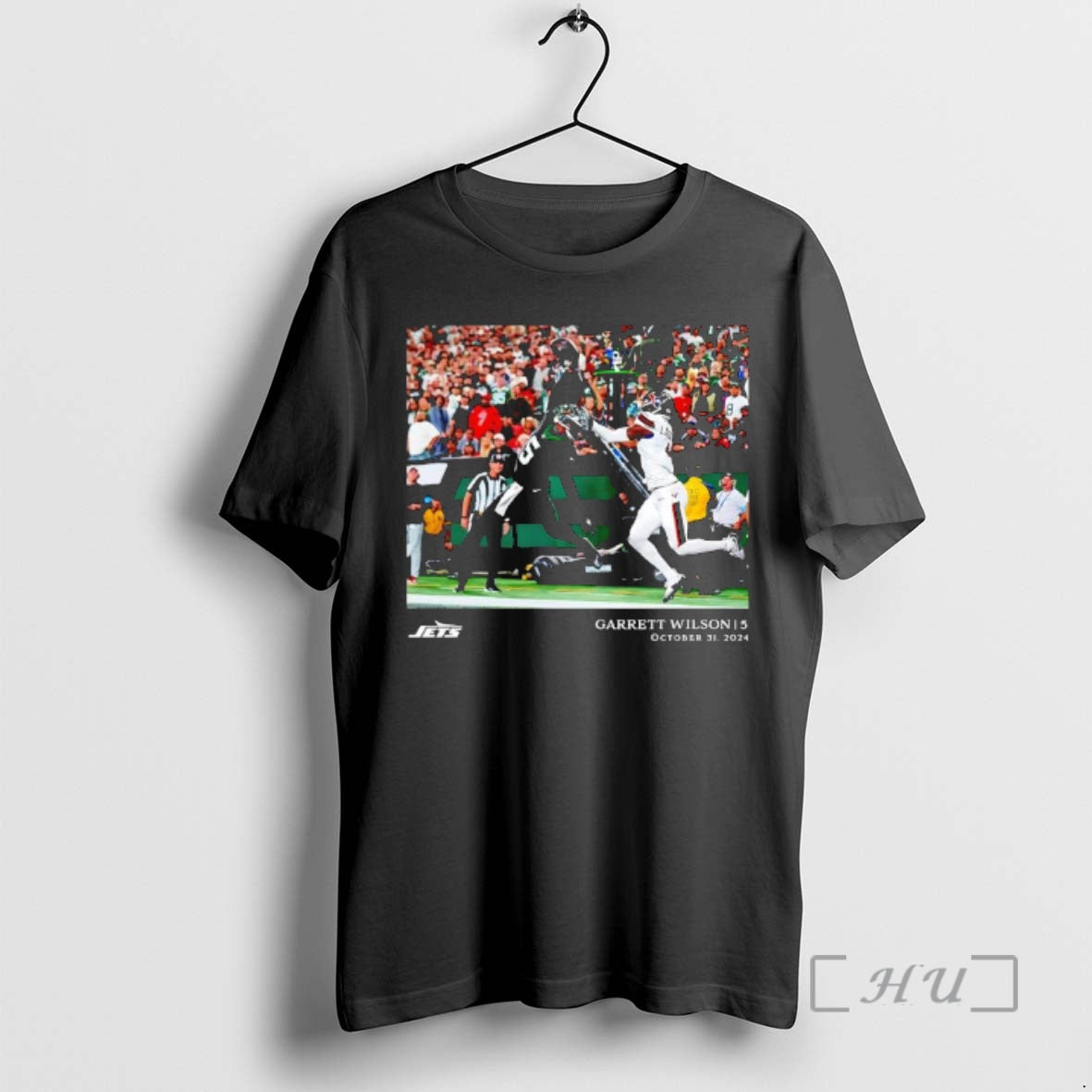 Officials Garrett Wilson New York Jets Flash Features October 31st 2024 Graphic Premium T Shirts