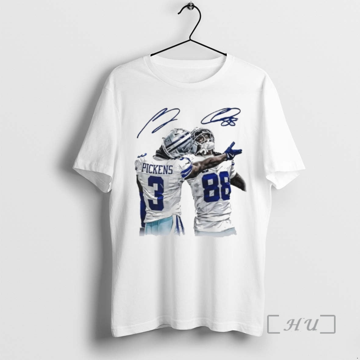 Officials George Pickens X Ceedee Lamb Dallas Cowboys Signatures