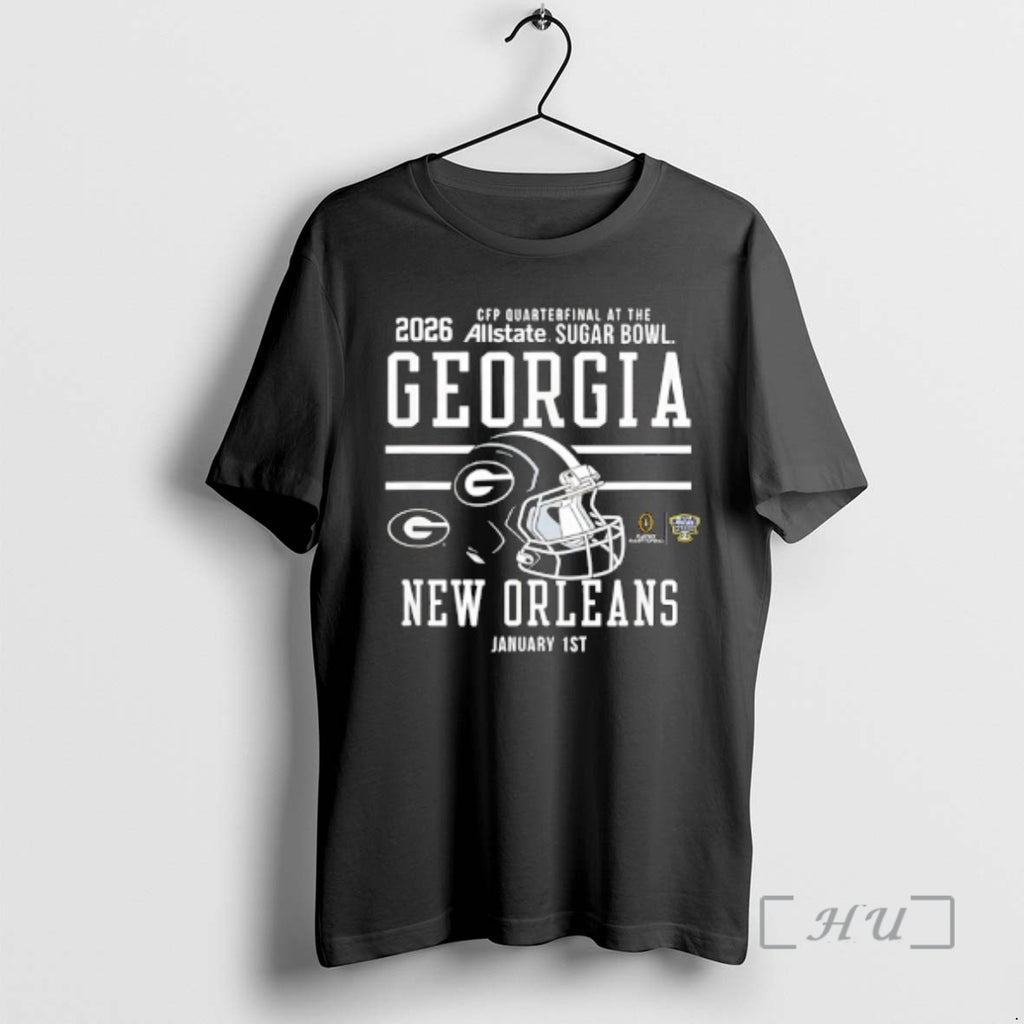 Officials Georgia Bulldogs Sugar Bowl Cfp Quarterfinal 2025 2026 Red