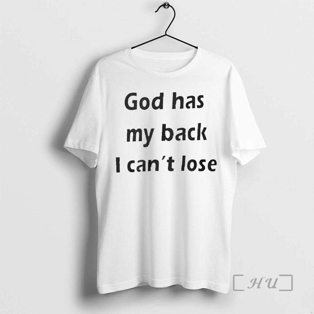 Officials God Has My Back I Cant Lose Circle
