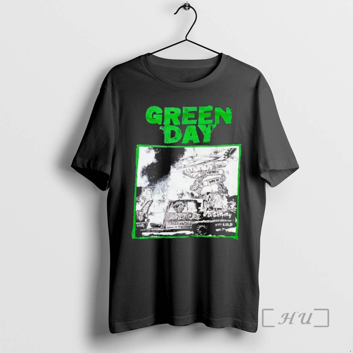Officials Green Day Basket Case Graphic