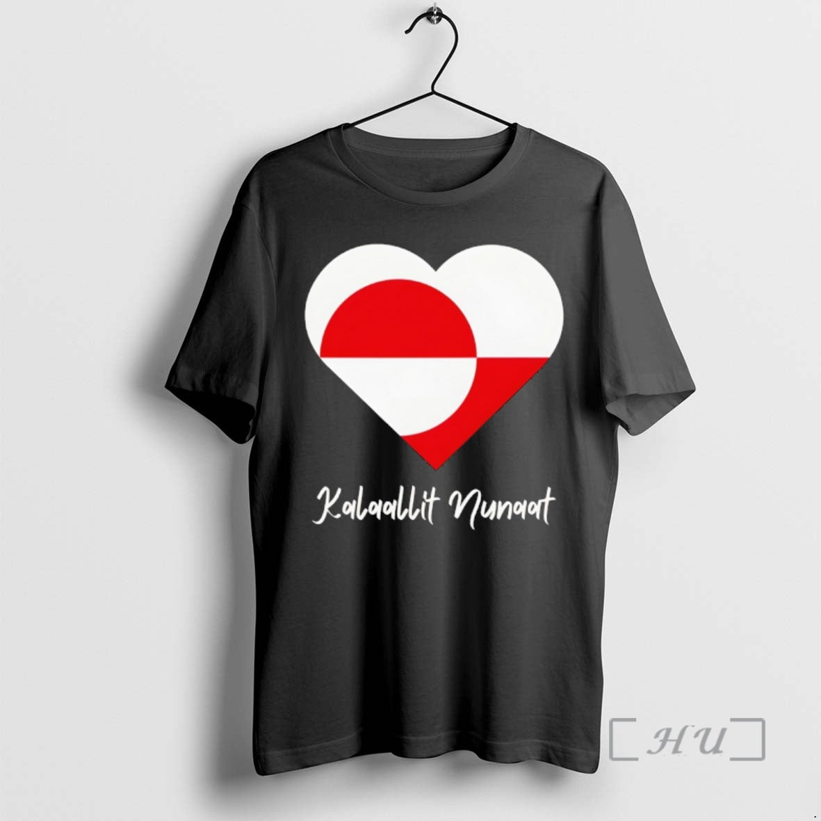 Officials Greenland Flag Heart Kalaallit Nunaat Pride