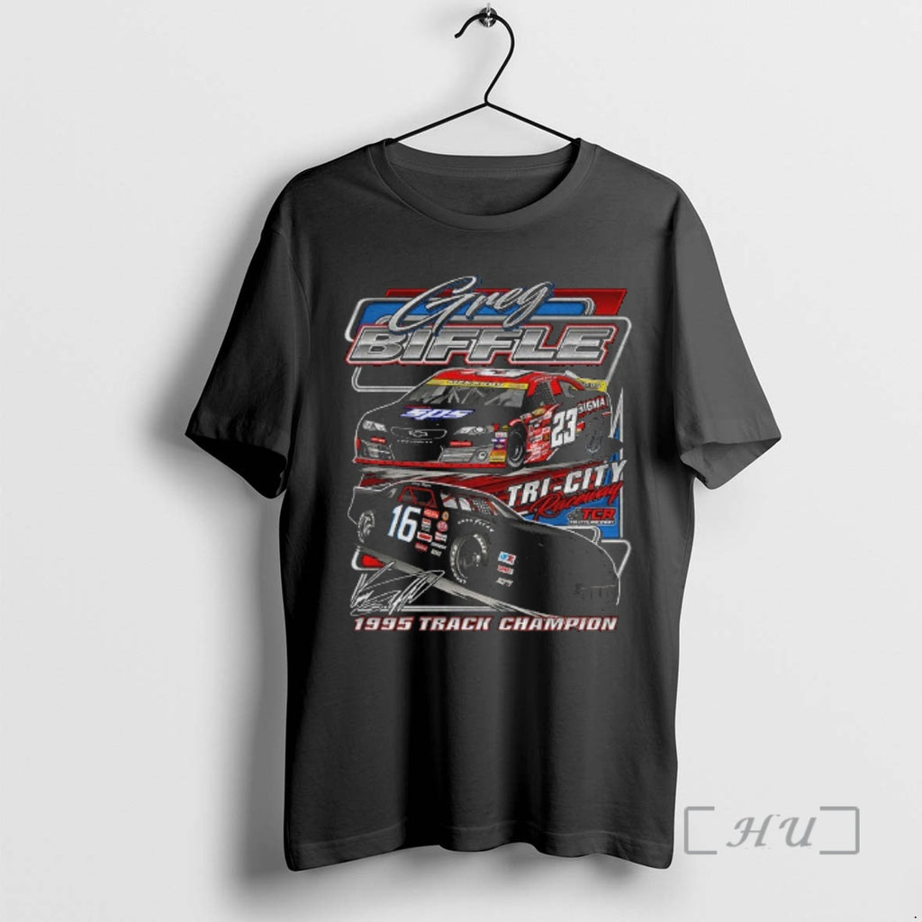 Officials Greg Biffle Tri City Raceway 1995 Track Champion Signature