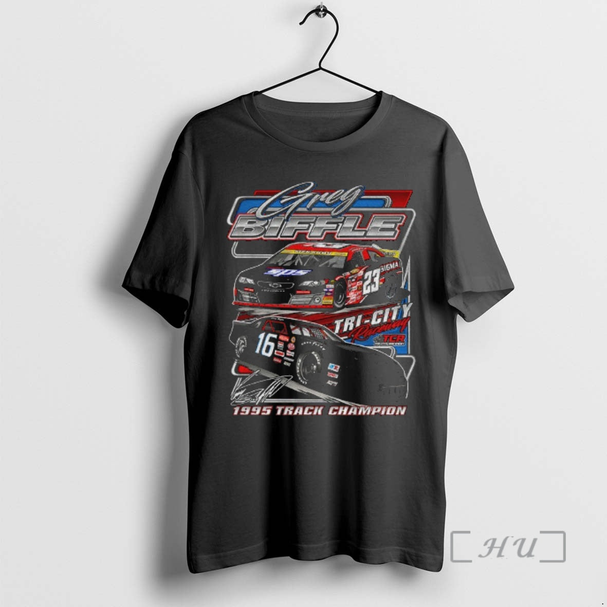 Officials Greg Biffle Tri City Raceway 1995 Track Champion Signature
