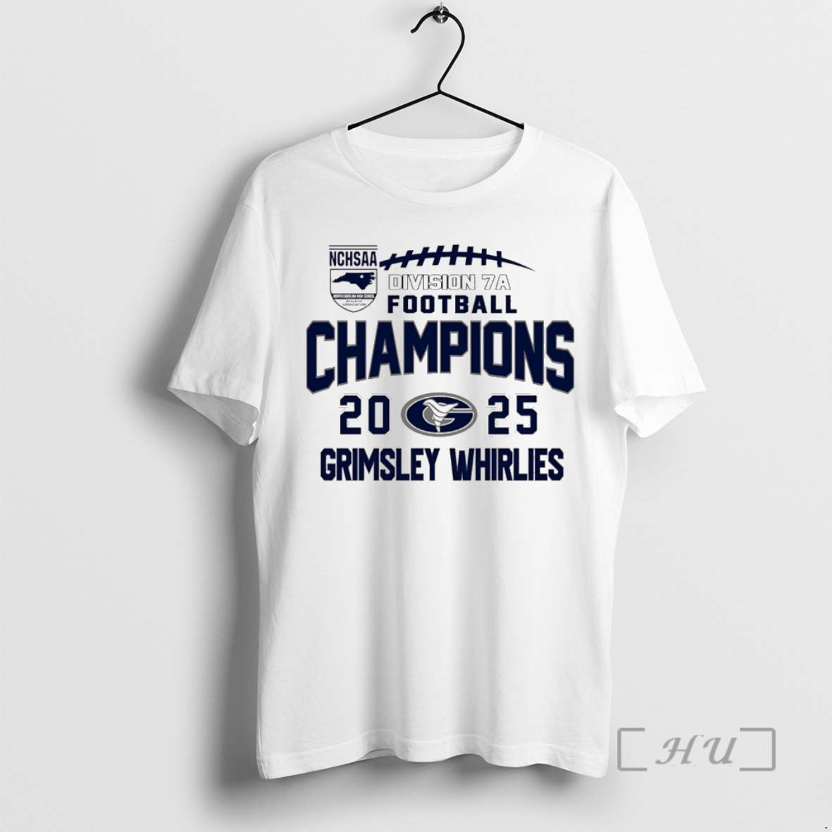 Officials Grimsley Whirlies 2025 Nchsaa Division 7a Football Champions Christmas