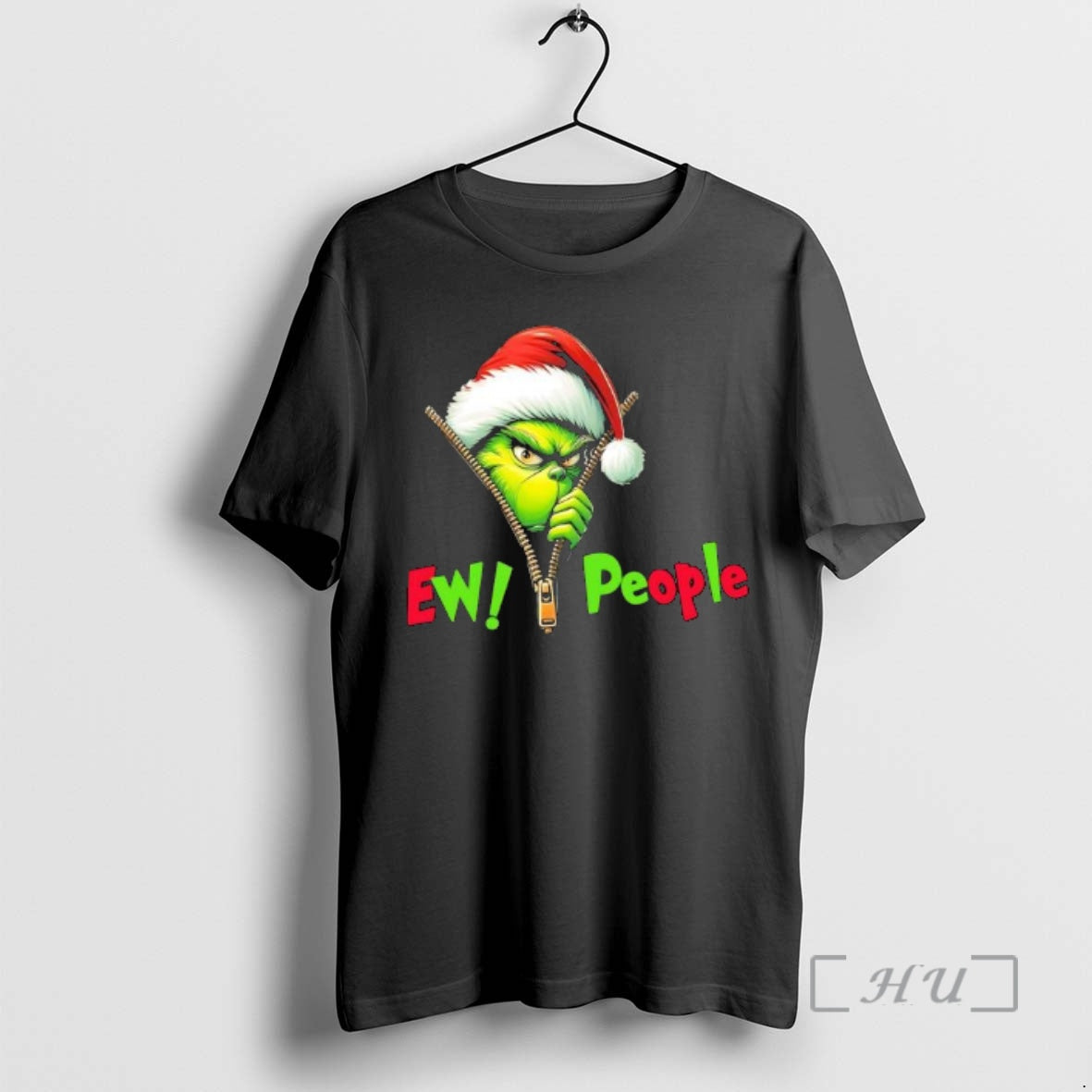 Officials Grinch Christmas Santa Hat Ew People