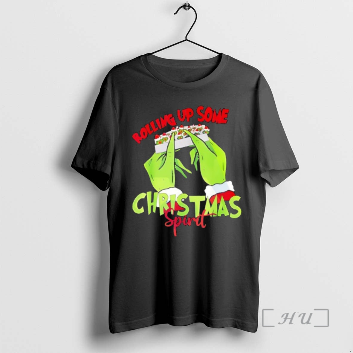Officials Grinch Hands Rolling Joint Christmas Spirit