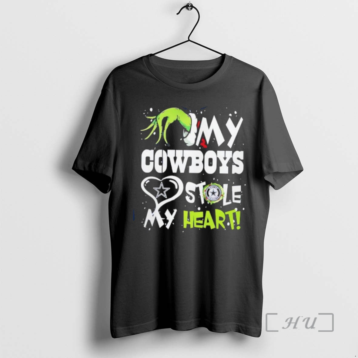Officials Grinch My Cowboys Stole My Heart Christmas