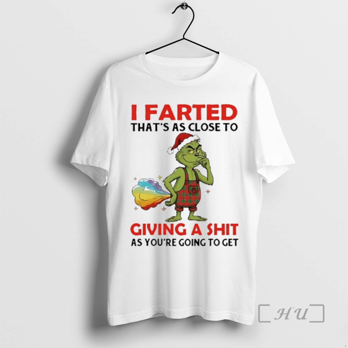 Officials Grinch Santa I Farted Thats As Close To Giving A Shit As Youre Going