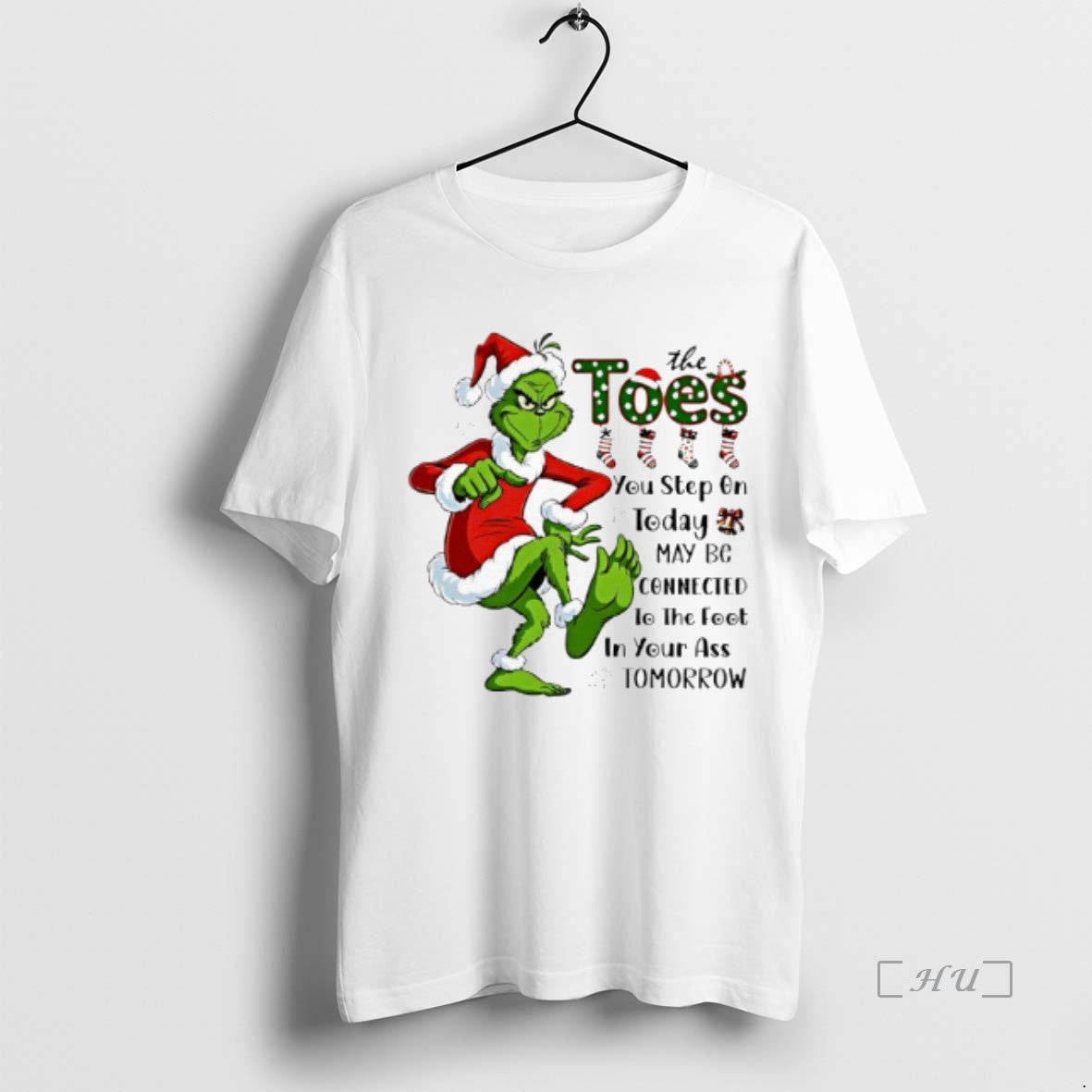 Officials Grinch Santa Toes You Step On Today May Be Connected To The Foot In