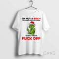 Officials Grinch Santa Hat Im Not A Bitch Im A Woman Whos Not Afraid To