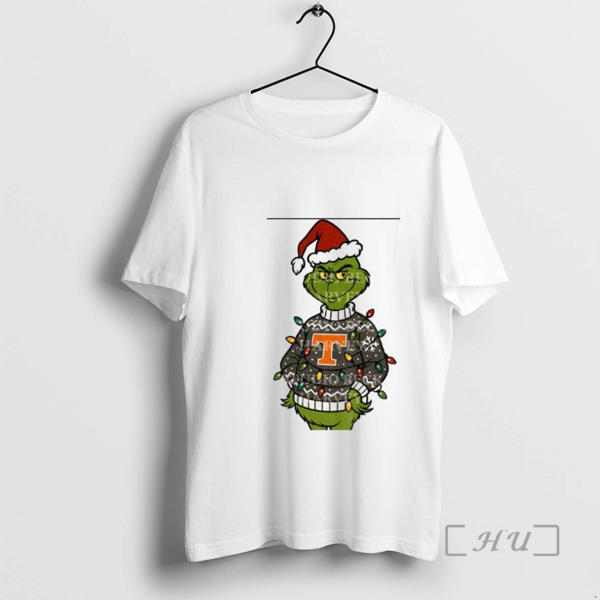 Officials Grinch Santa Hat Tennessee Volunteers Football Christmas 2025