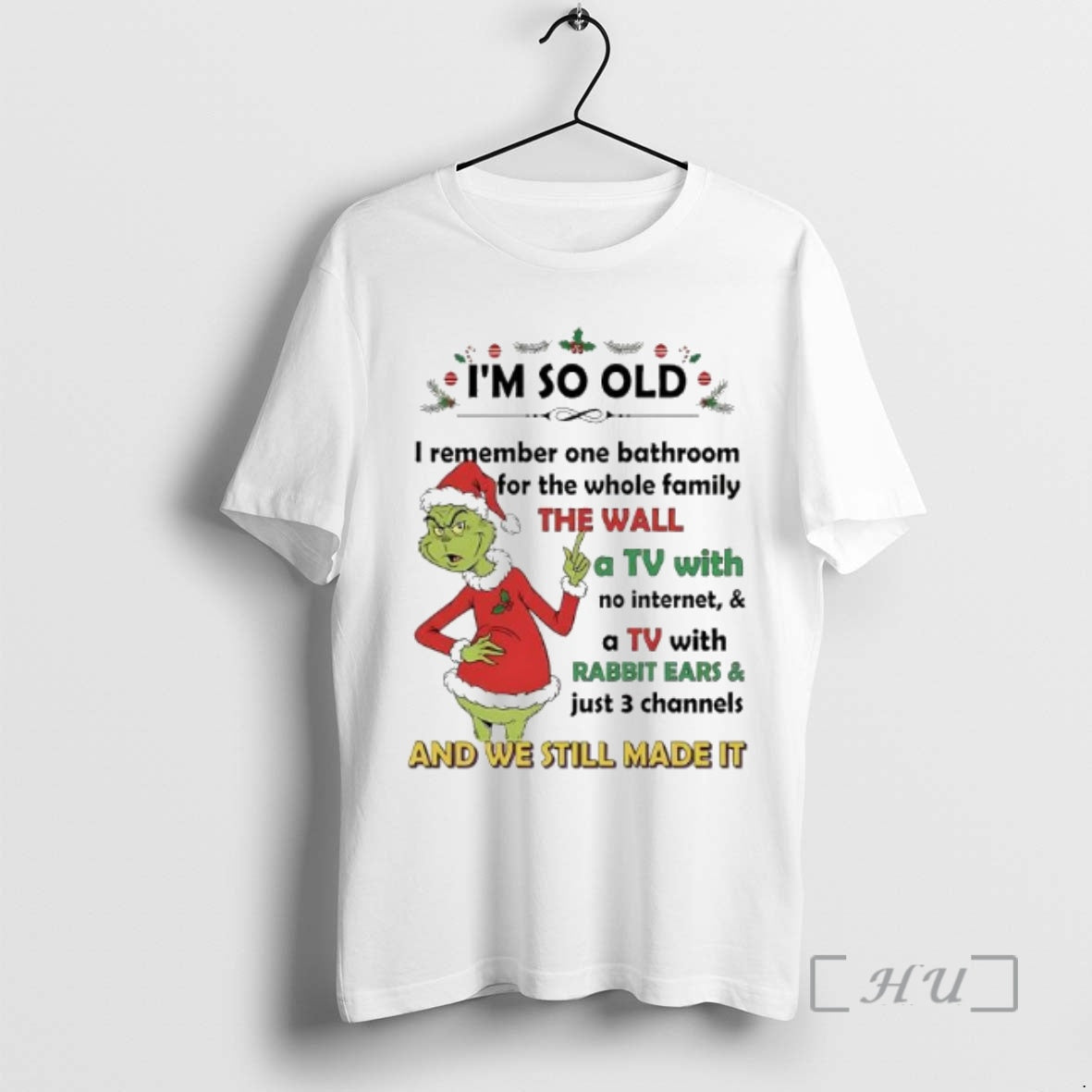 Officials Grinch Santa Im So Old I Remember One Bathroom For The Whole Family The