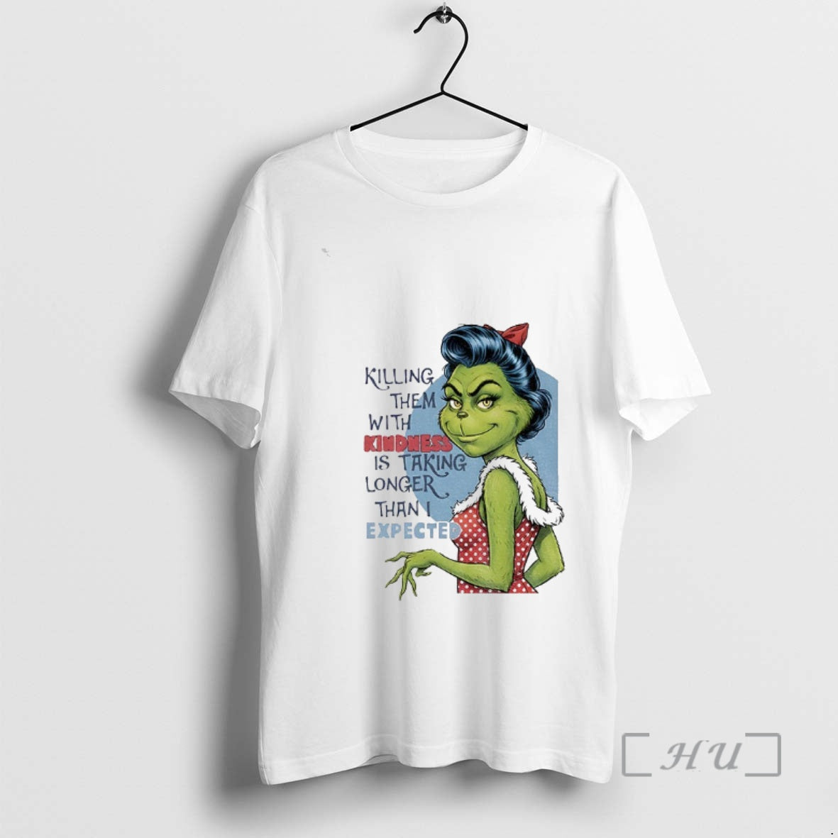 Officials Grinch Santa Killing Them With Kindness Is Taking Longer Christmas Premium T Shirts Sweater
