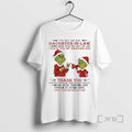 Officials Grinch To My Dear Daughter In Law Idiontgive Chirstmas 2025 Premium T Shirts Sweater