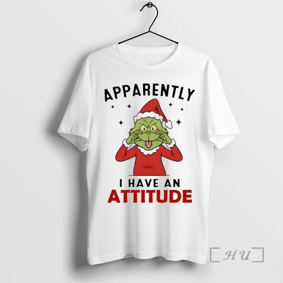 Officials Grinch Apparently I Have An Attitude Circle