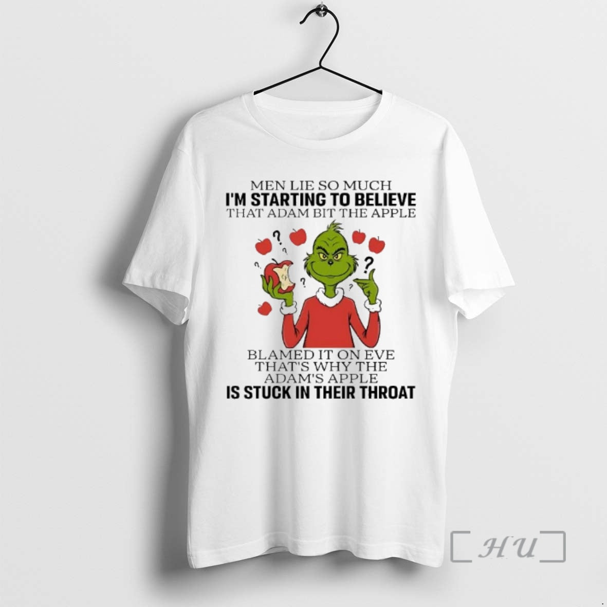Officials Grinch Men Lie So Much Im Starting To Believe Christmas Premium T Shirts Sweater