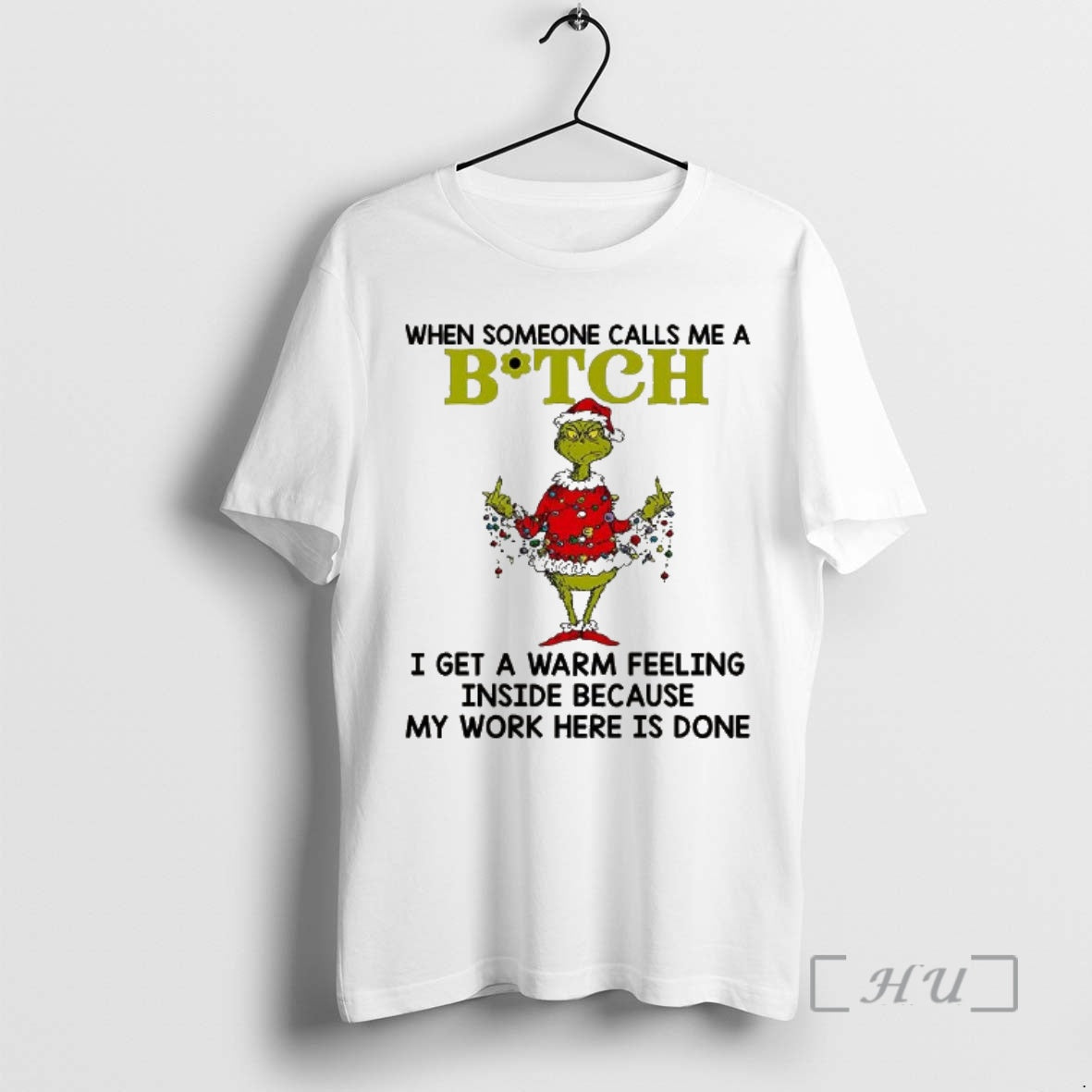 Officials Grinch Middle Finger When Someone Calls Me A Bitch