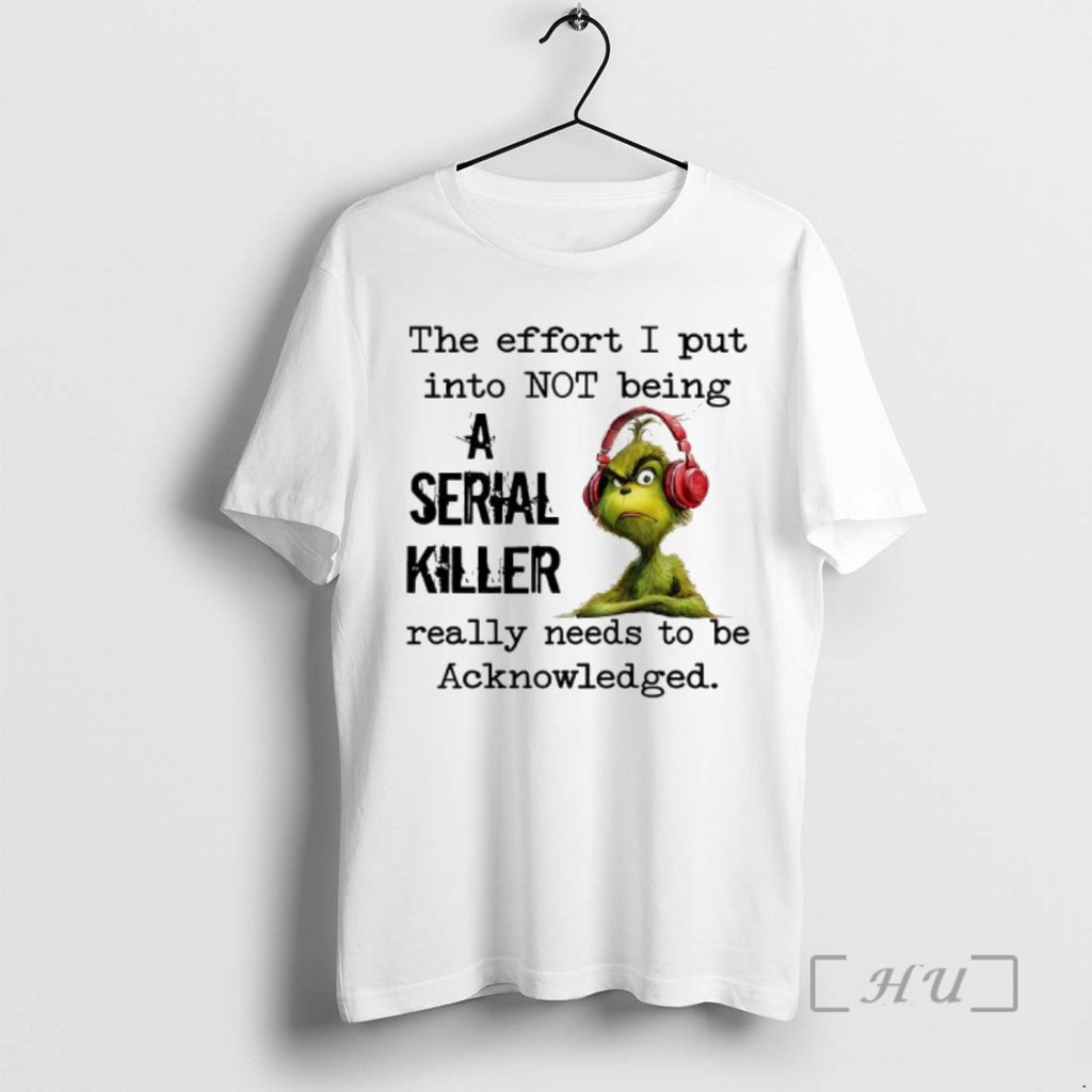 Officials Grinch The Effort I Put Into Not Being A Serial Killer Really Needs To