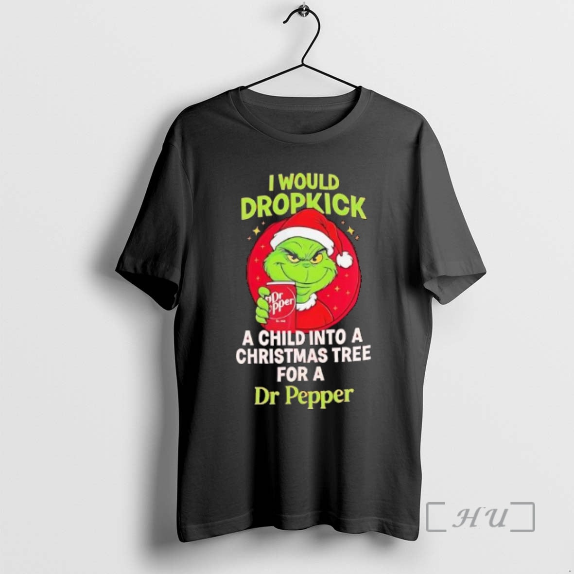 Officials Grinch Would Dropkick A Child Into A Christmas Tree For A Dr Pepper Premium