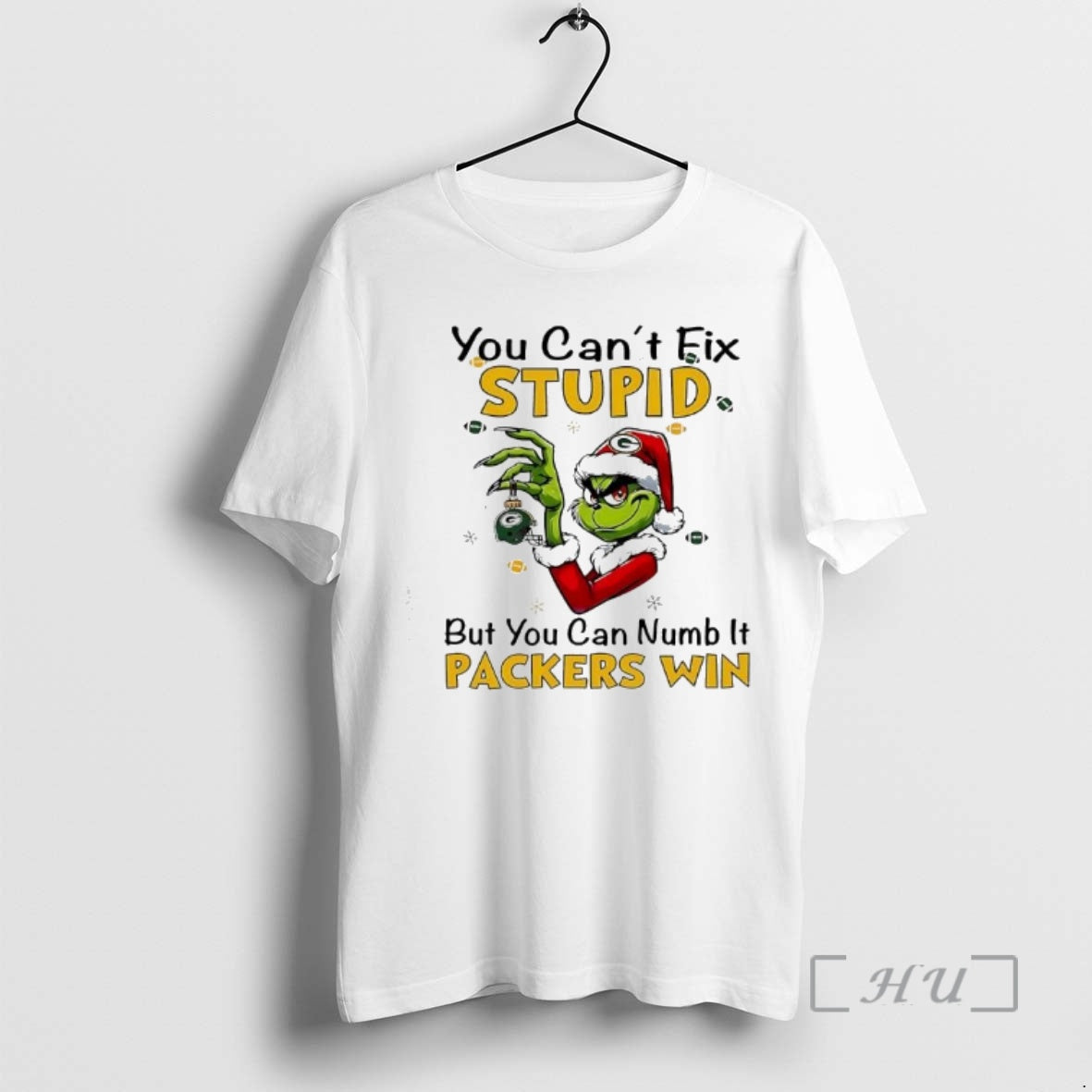 Officials Grinch You Cant Fix Stupid But You Can Numb It Green Bay Packers Win