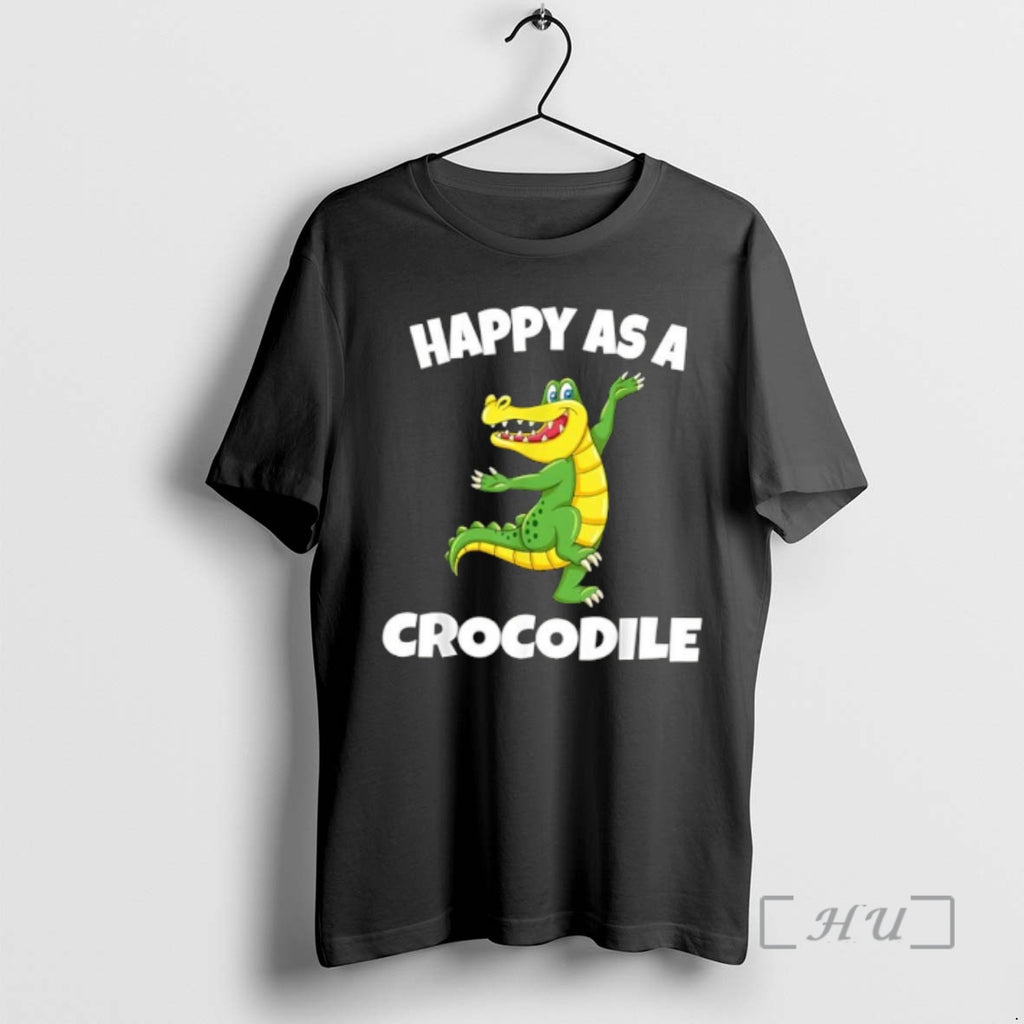 Officials Happy As A Crocodile Funny