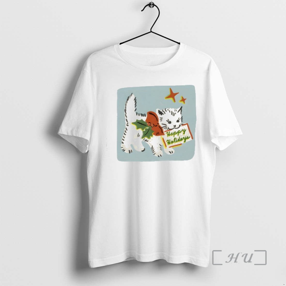 Officials Happy Holidays Cat Yarrow Goods