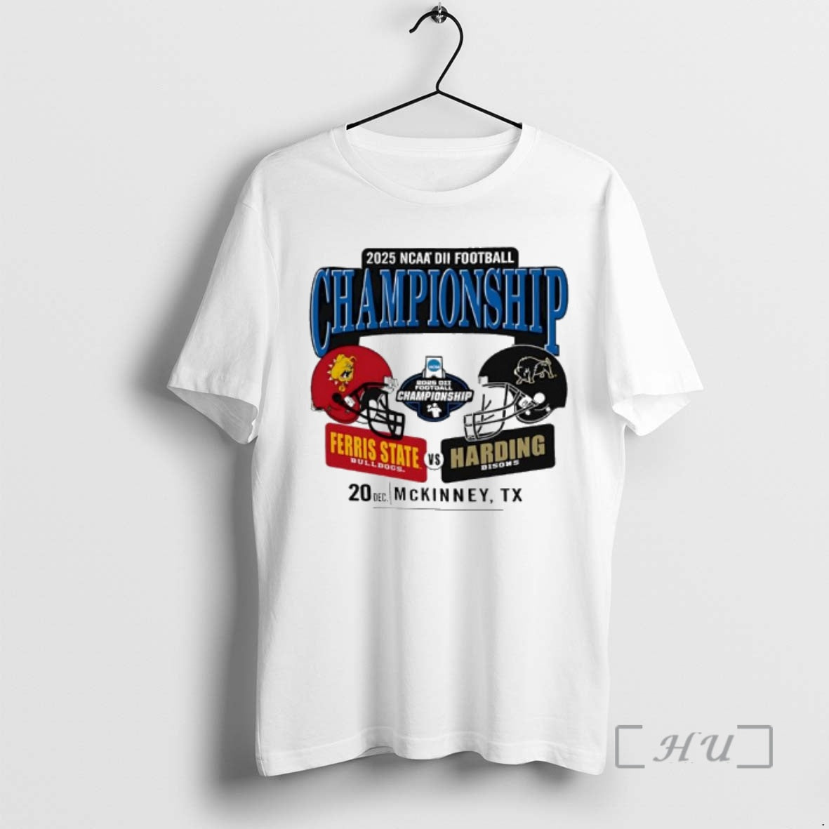 Officials Harding Bisons Vs Ferris State Bulldogs 2026 Ncaa Division Ii Football Championship Game Premium