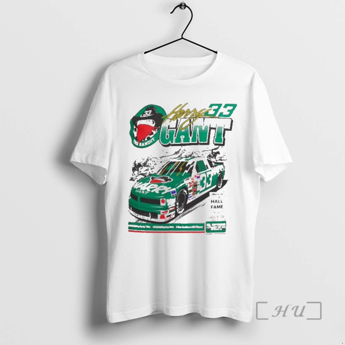 Officials Harry Gant Checkered Flag Sports White Hall Of Fame Inductee Premium T Shirts Sweater