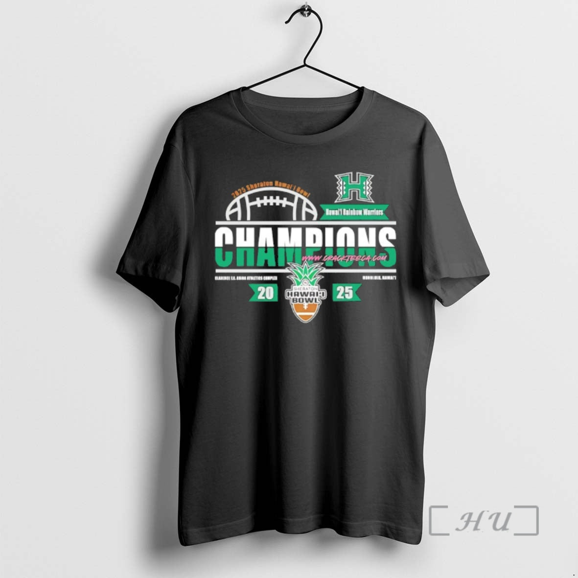 Officials Hawaii Rainbow Warriors Football 2025 Sheraton Hawaii Bowl Champions