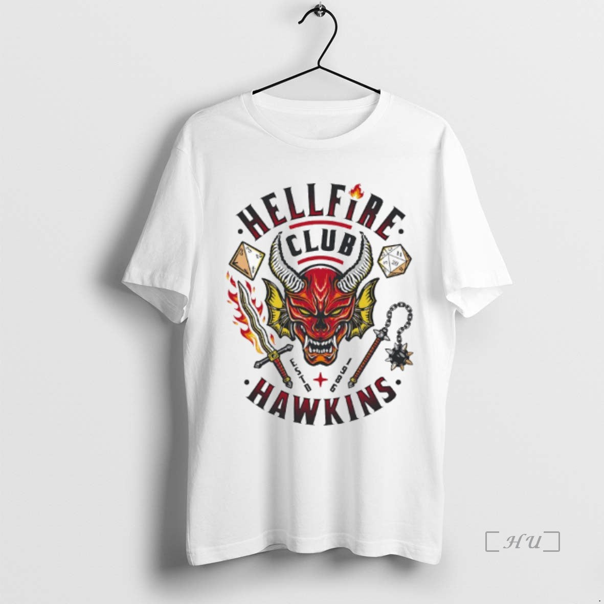Officials Hellfire Club Hawkins Graphic