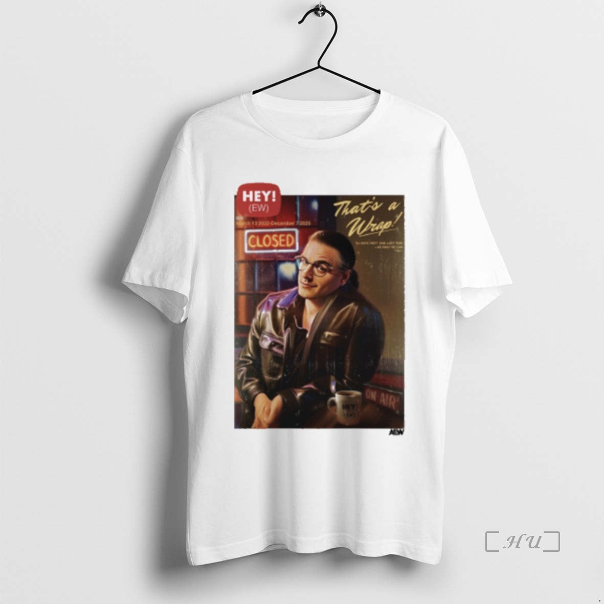 Officials Hey Ew Thats A Wrap Closed On Air Aew 2025 Premium T Shirts Sweater