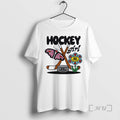Officials Hockey Girl Toddler Butterfly And Flower