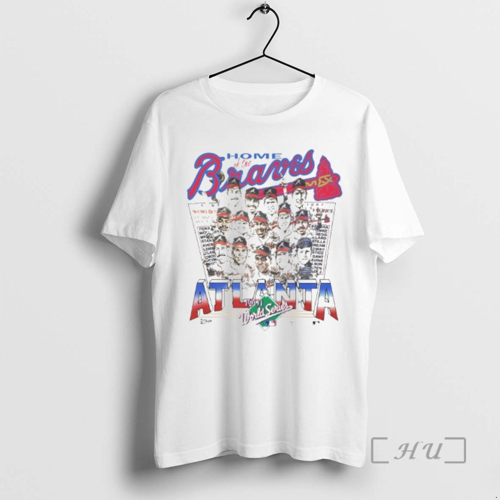 Officials Home Of The Braves 1991 World Series Caricature Graphic
