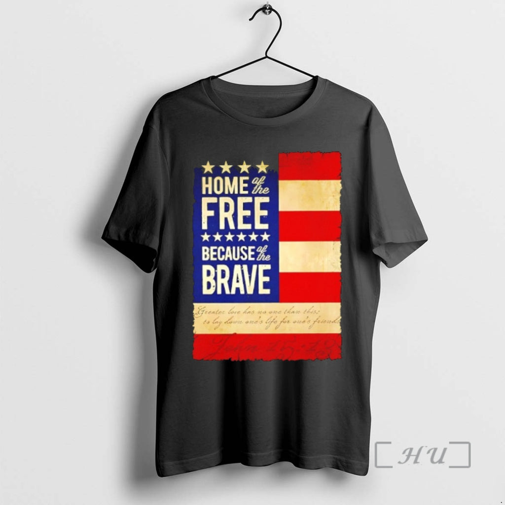 Officials Home The Free Because The Brave Usa Flag