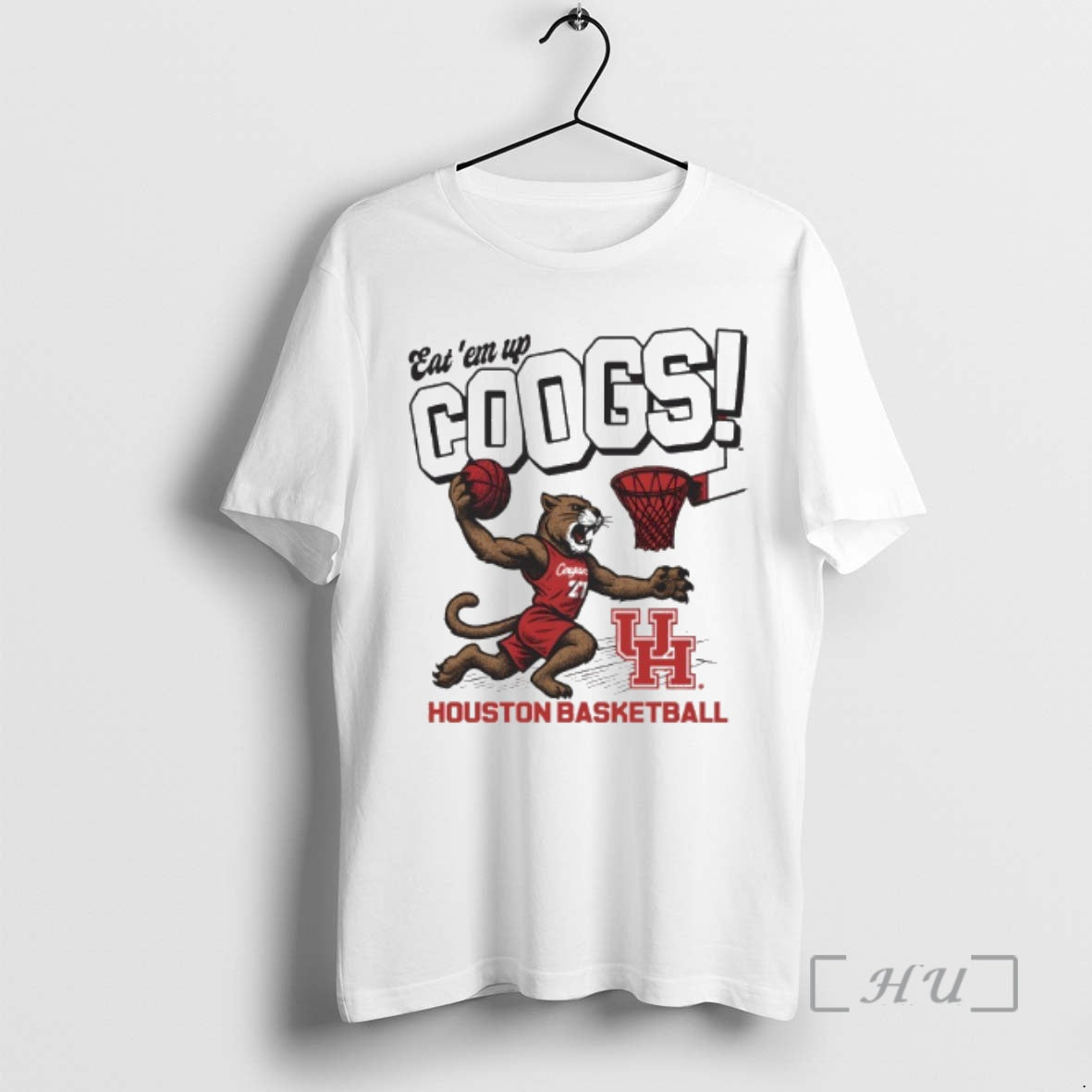 Officials Houston Cougars Eat Em Up Coogs Slam Dunk