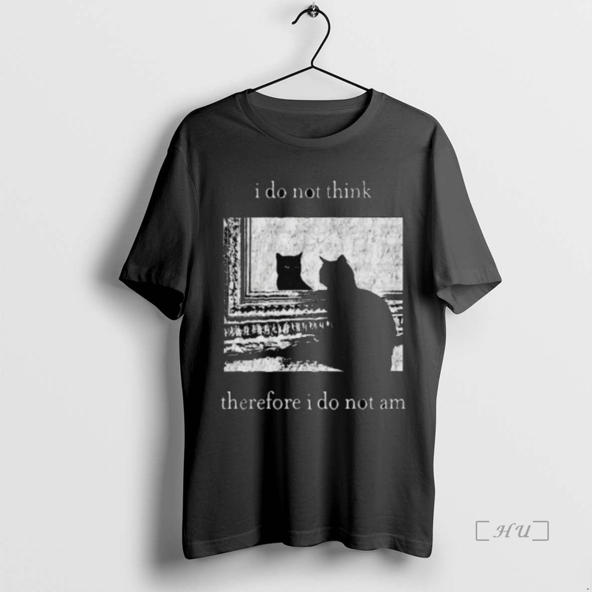 Officials I Do Not Think Therefore I Do Not Am Cat Long Sleve Premium