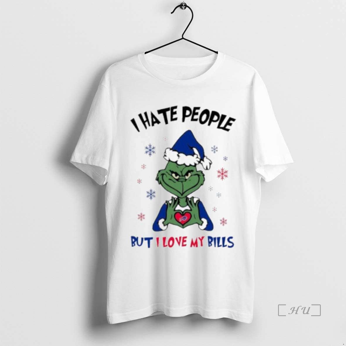 Officials I Hate People The Grinch But I Love My Bills Premium T Shirts Sweater