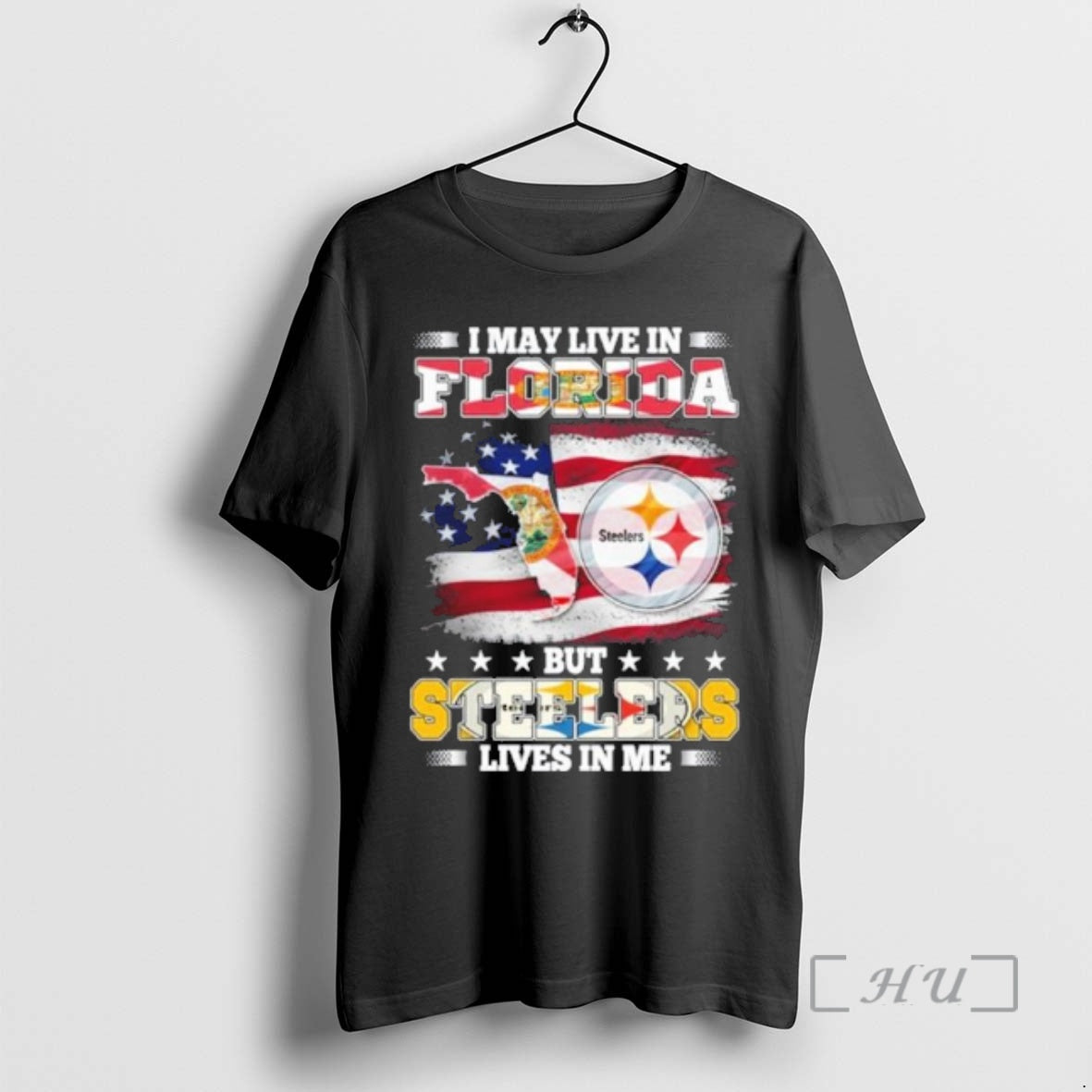 Officials I May Live In Florida But Steelers Lives In Me Premium T Shirts Sweater