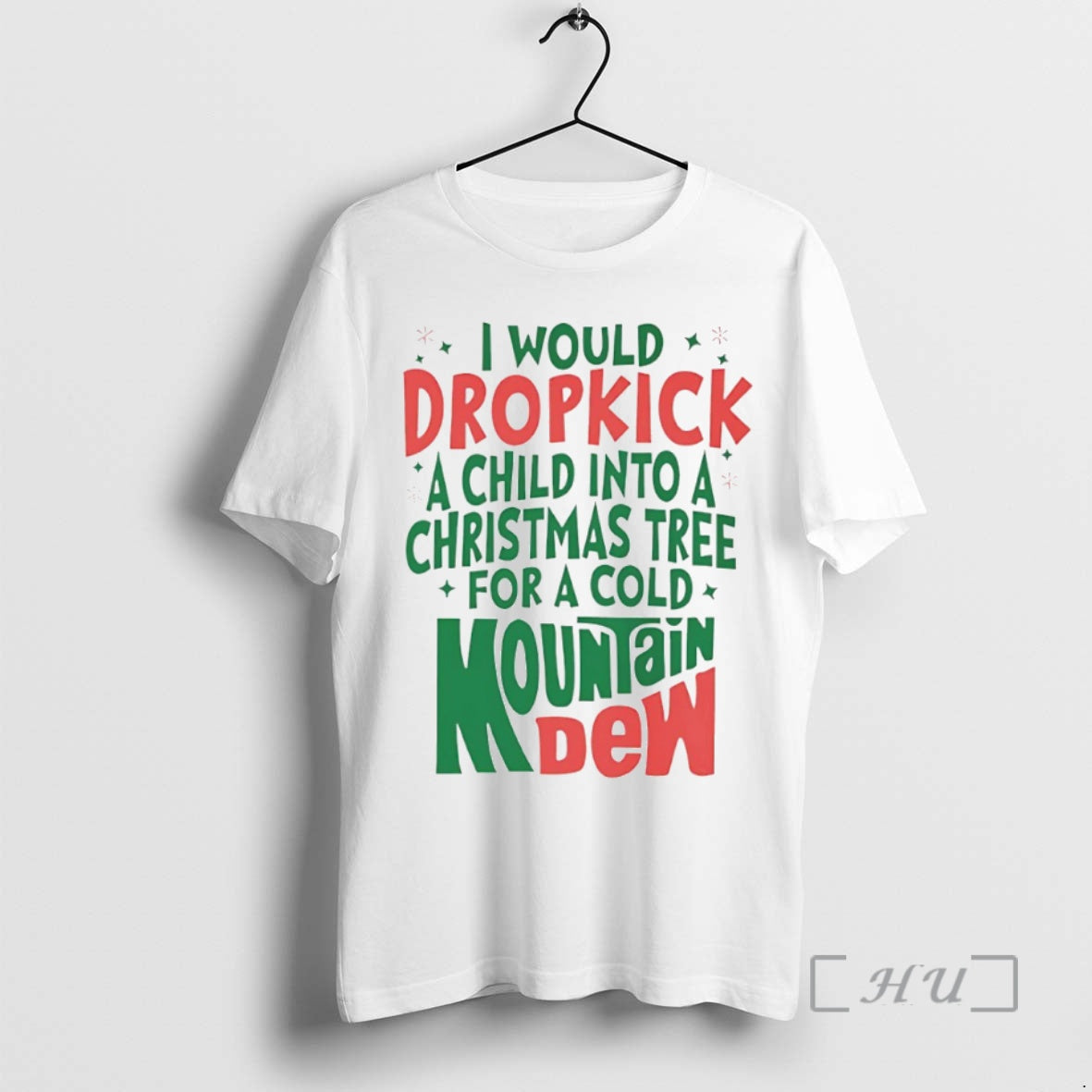 Officials I Would Dropkick A Child Into A Christmas Mountain Dew Circle Premium T Shirts