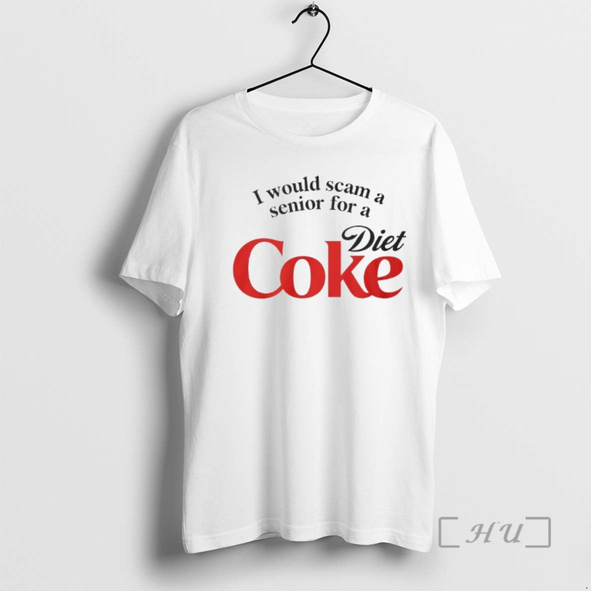 Officials I Would Scam A Senior For A Diet Coke Logo Premium T Shirts Sweater