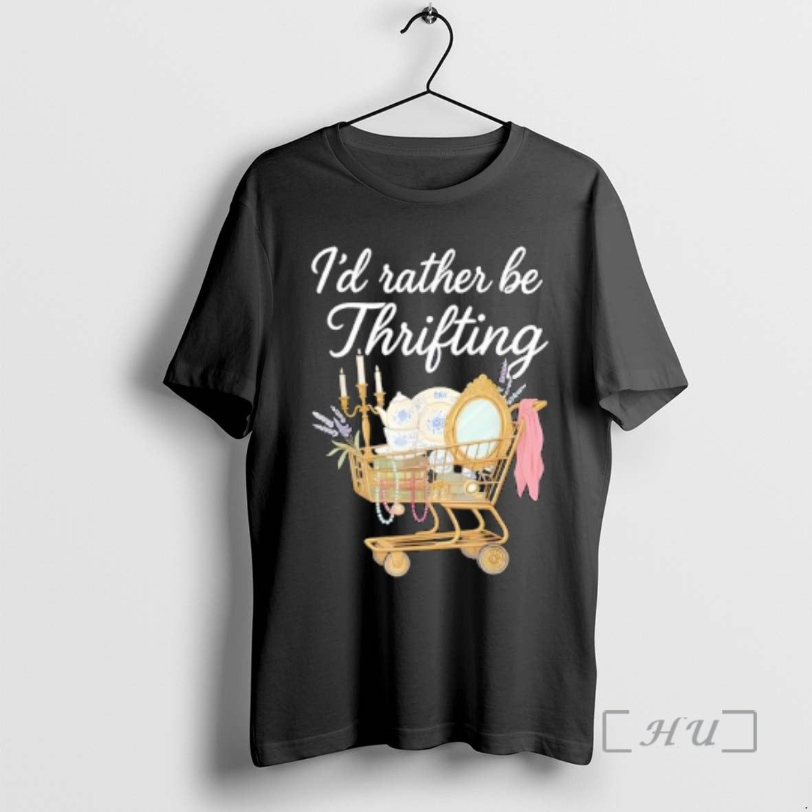 Officials Id Rather Be Thrifting Vintage Shopping Quote Thrift Lover