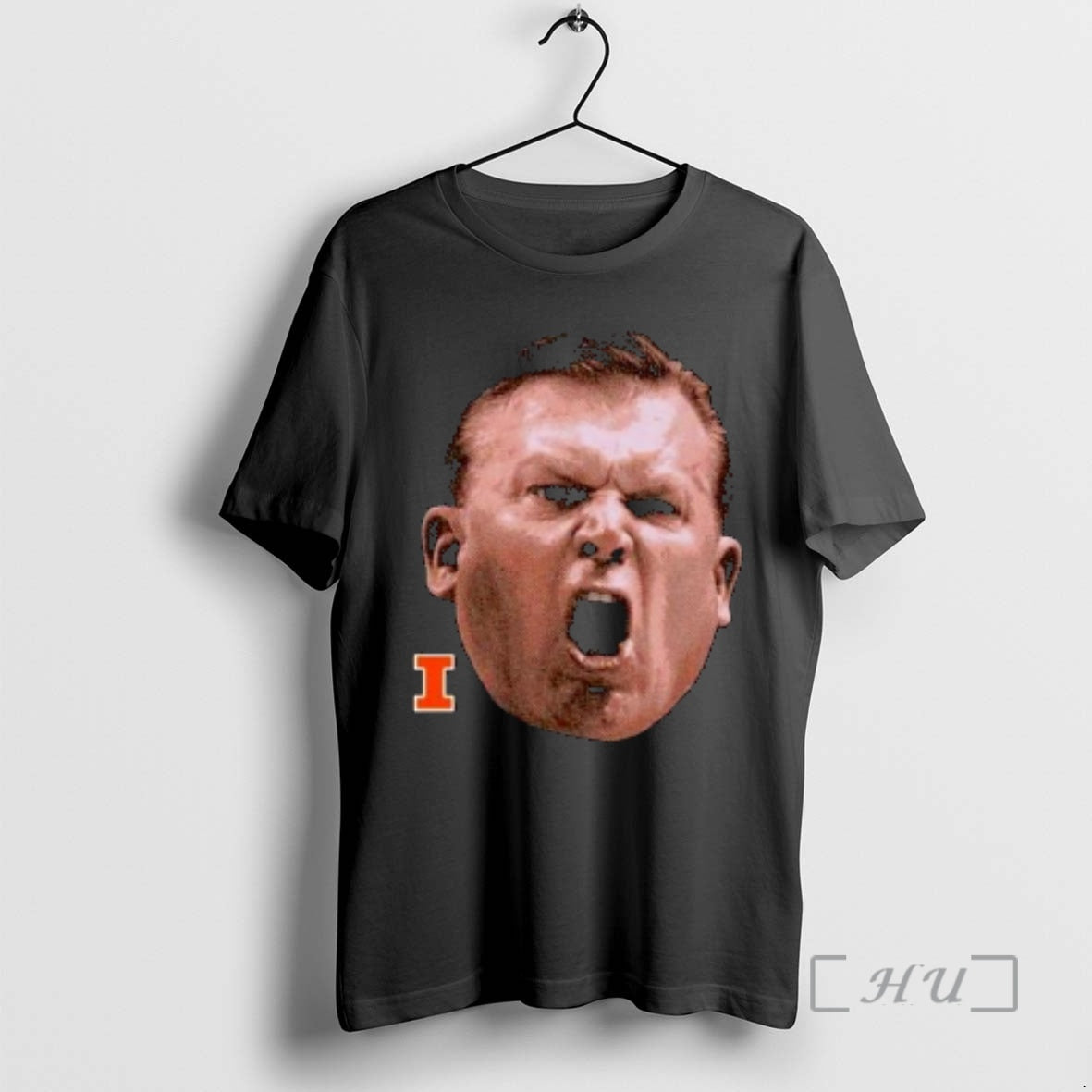 Officials Illinois Coach Brad Underwood Big Head Ornaments