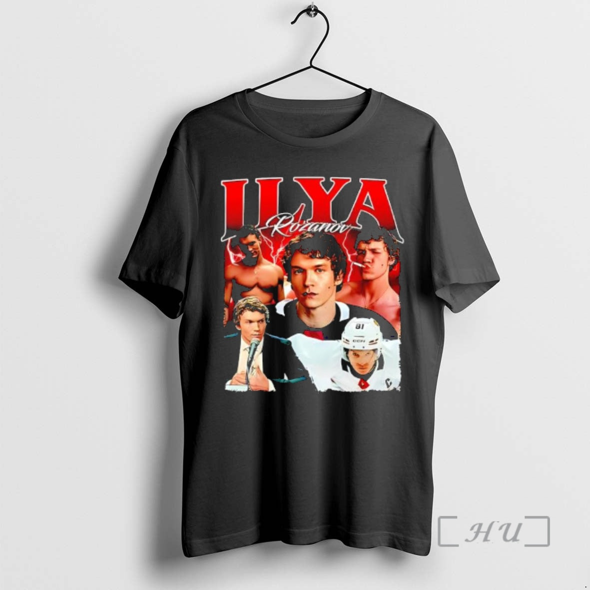 Officials Ilya Rozanov Hockey Retro Graphic