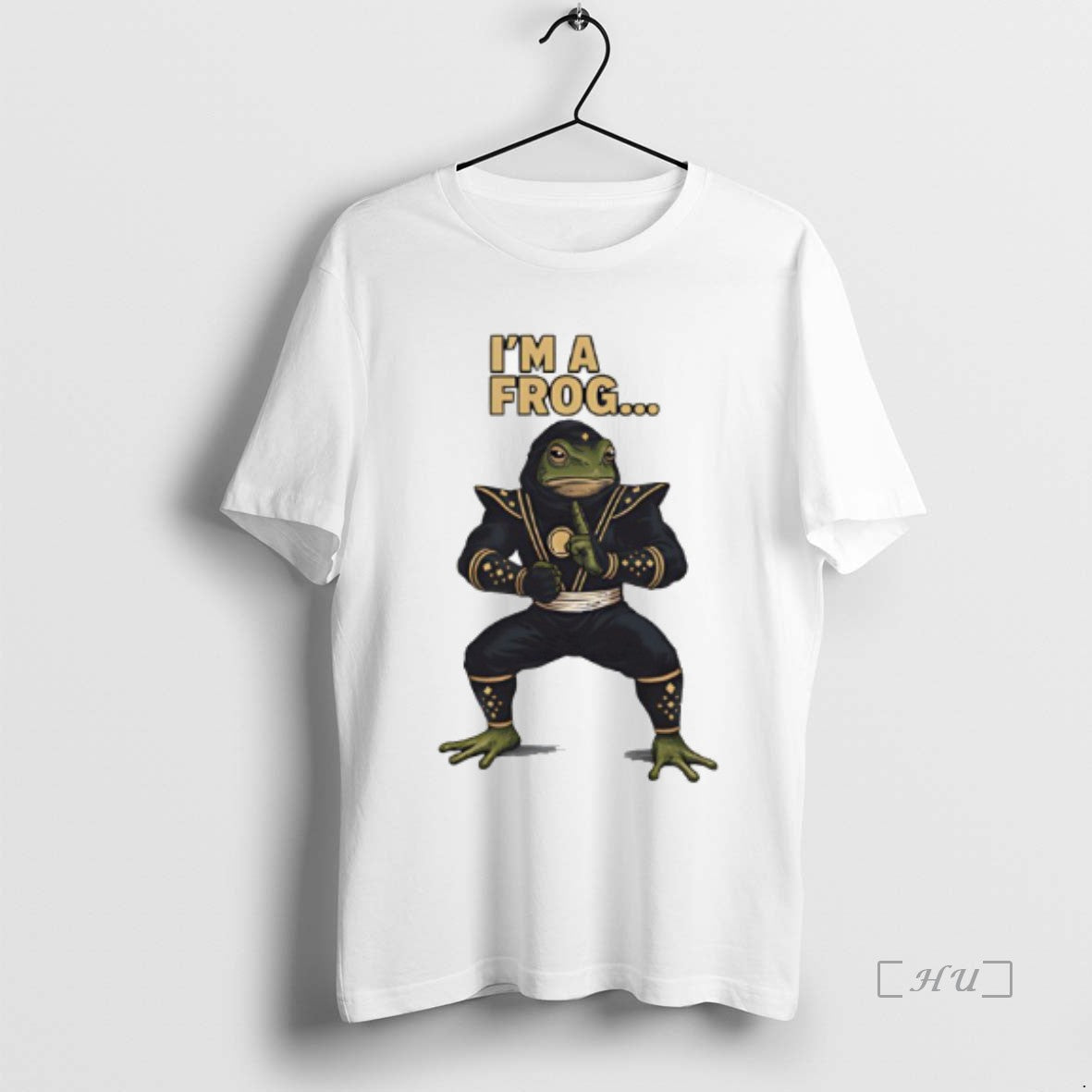 Officials Im Frog Japanese Frog Samurai Graphic